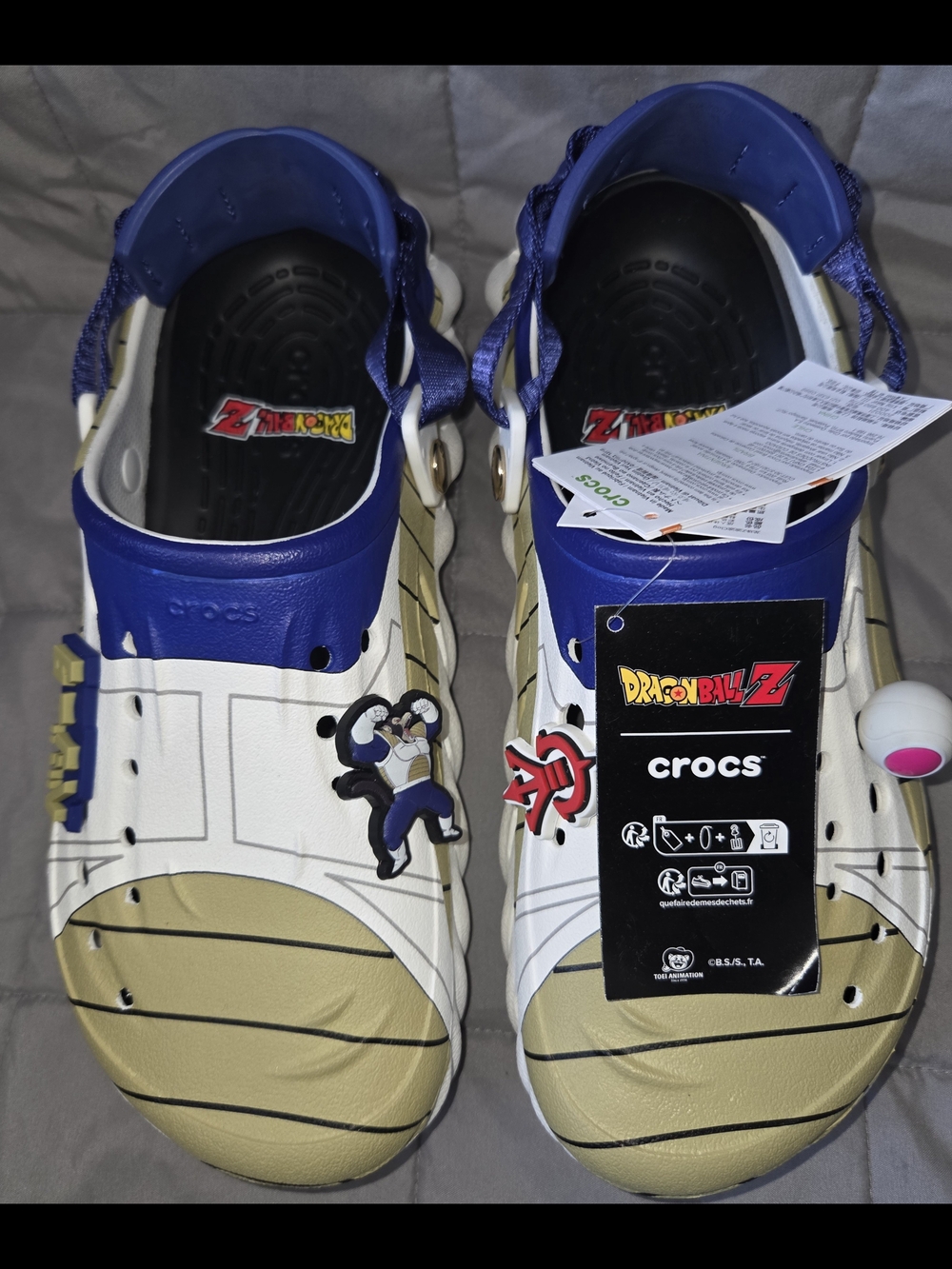 CROCS DRAGON BALL Z VEGETA ECHO CLOG   Men’s Size 8 New Without Box